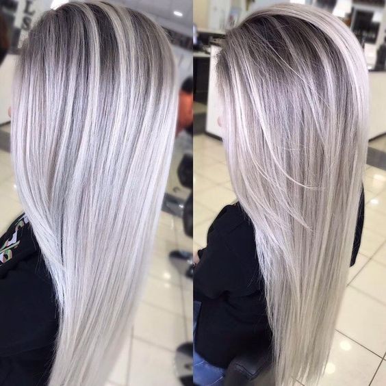 23 Balayages sur cheveux blancs qui rendent une femme irrésistible 19