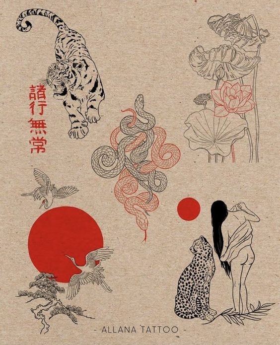 26 Superbes idées de tatouages japonais & Leurs significations 17