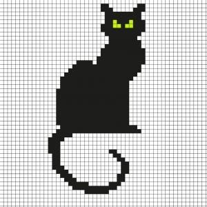 30 pixel art chat faciles pour débutants 10