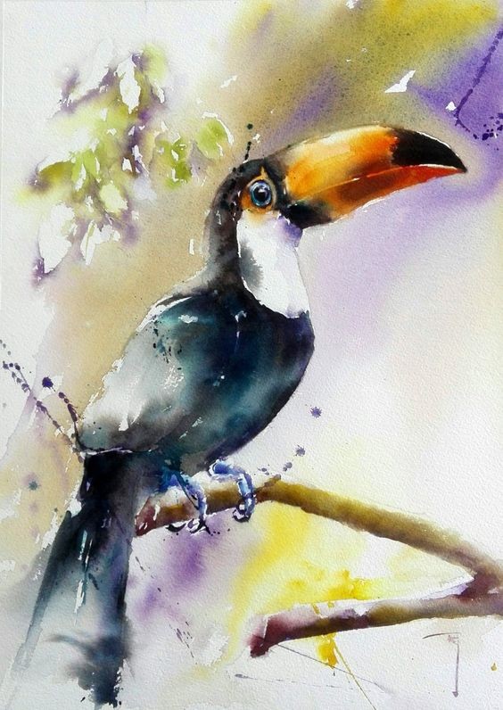 35 animaux à l'aquarelle pour apprendre à peindre des animaux 9