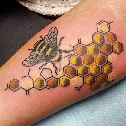 9 Top idées de Tatouages Abeille 23