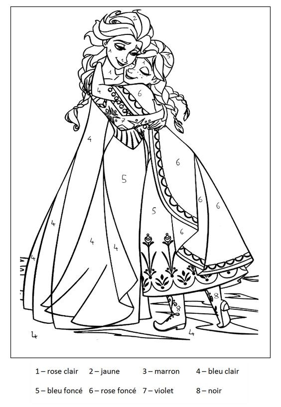 Coloriage princesse : 25 Dessins de Princesses Faciles à Colorier 14