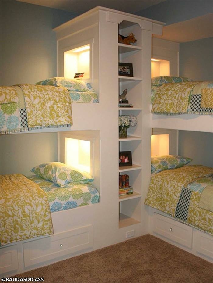 14 idées de chambres partagées pour les garçons et les filles 3