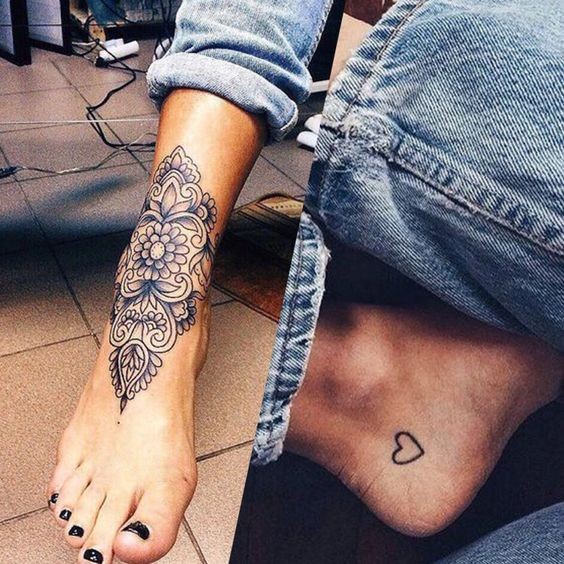 21 Tatouages mandala pour embellir nos jolies chevilles de femmes 4