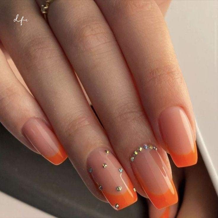 18 Top idées de Nails Art Orange pour s'inspirer 16