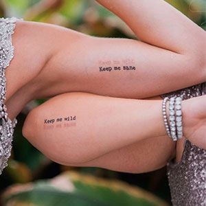 17 Petits Tatouages Discrets à Partager en Couple 12