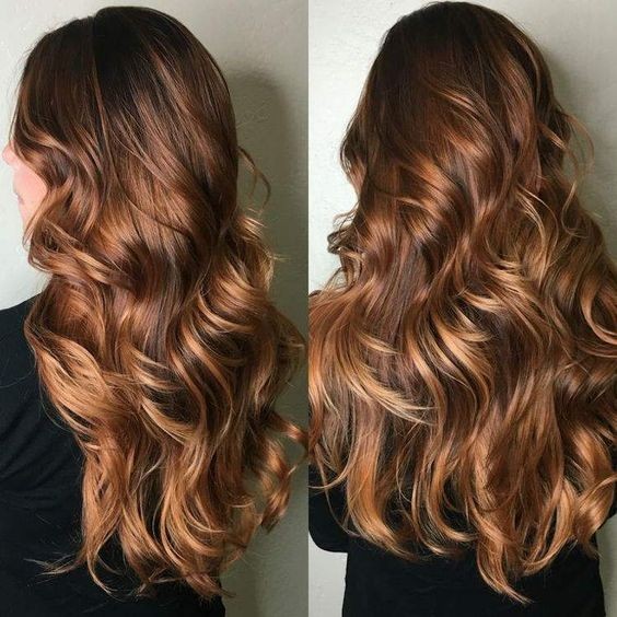 29 Looks avec Balayage Miel Caramel pour les Brunes 49