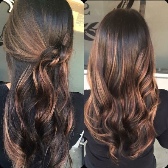 29 Looks avec Balayage Miel Caramel pour les Brunes 50