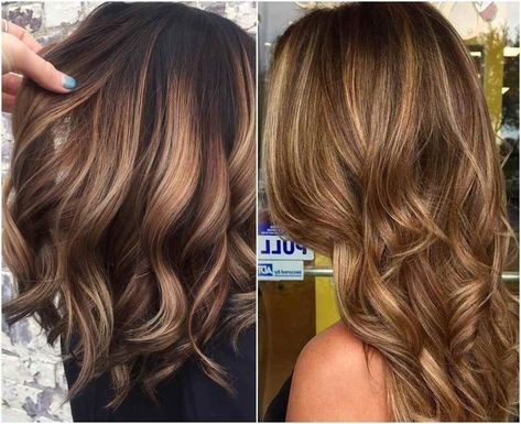 29 Looks avec Balayage Miel Caramel pour les Brunes 52