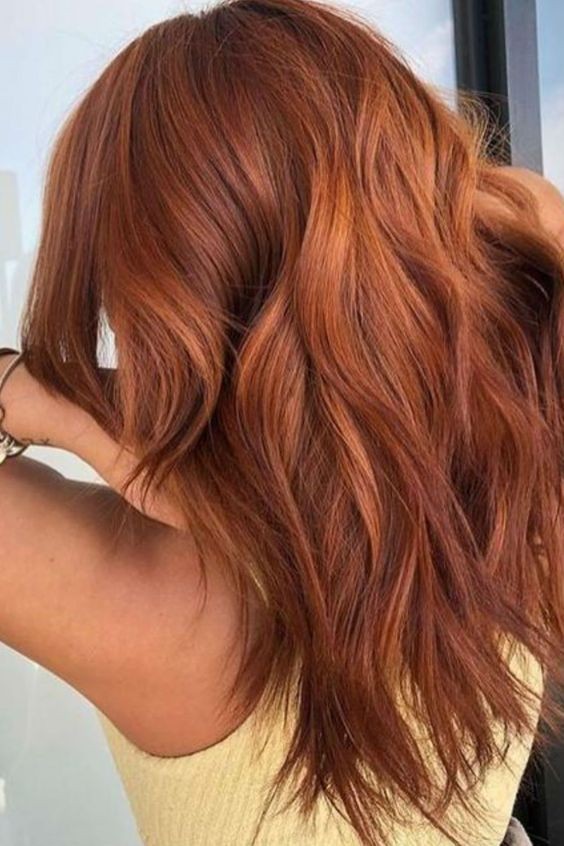 14 Balayages Cuivrés sur Cheveux Roux 11