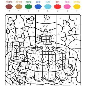 COLORIAGE: 22 dessins pour fille de 6 ans 21