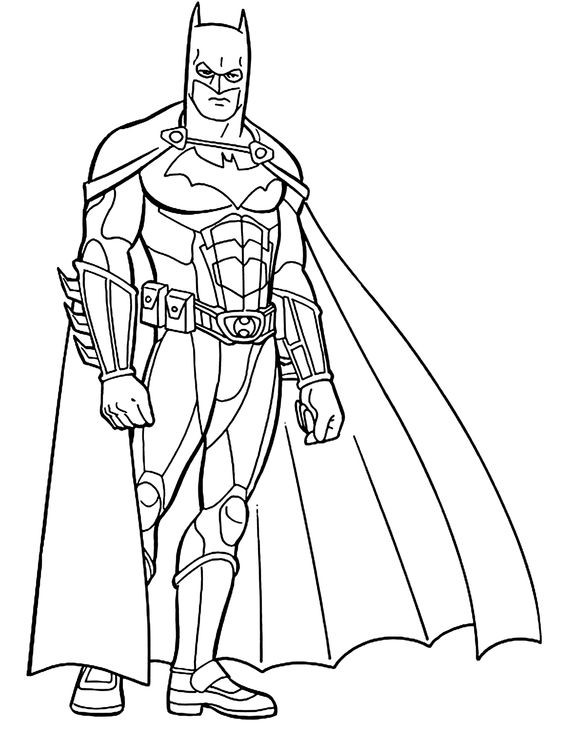 Coloriage Batman : 20 Idées pour faire un coloriage unique 3