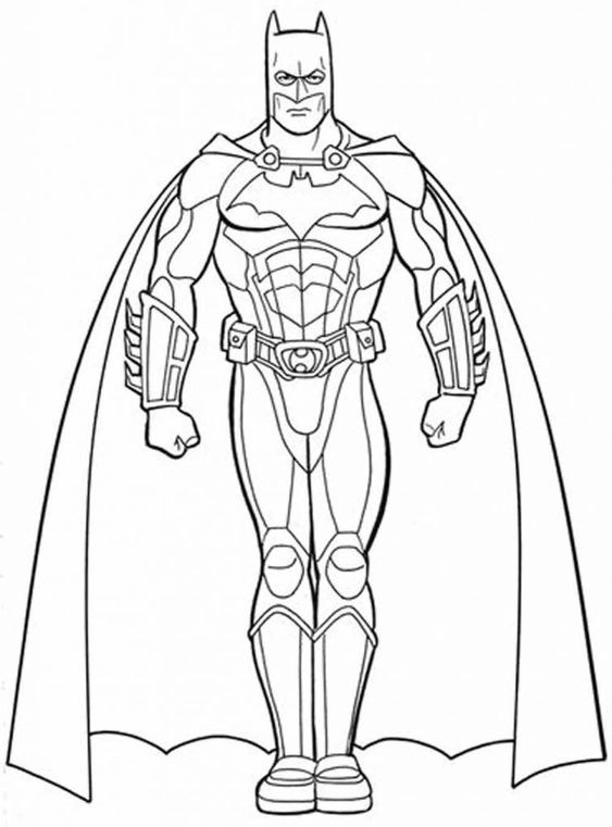 Coloriage Batman : 20 Idées pour faire un coloriage unique 17