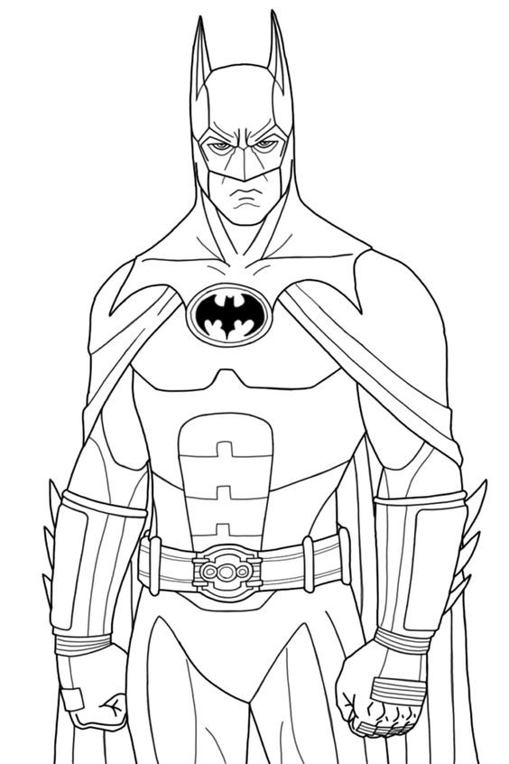 Coloriage Batman : 20 Idées pour faire un coloriage unique 19