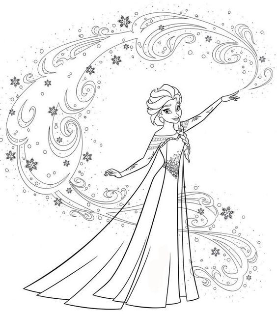 Coloriage princesse : 25 Dessins de Princesses Faciles à Colorier 25