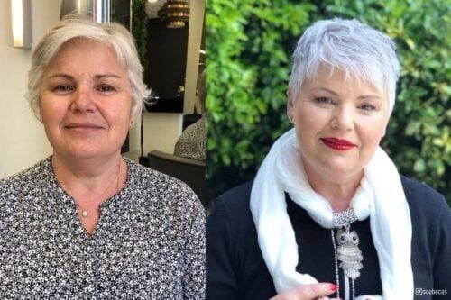 Quelle coupe à faible entretien pour les femmes de 60 ans aux cheveux fins ? 17