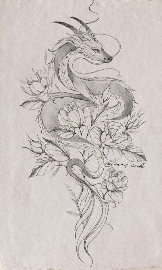 Tatouage Dragon Japonais : 19 Motifs & Dessins Pour S'inspirer 4