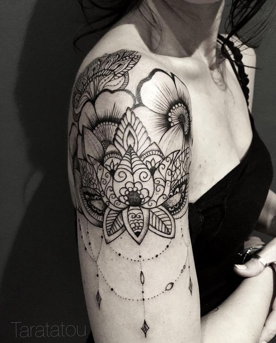 21 Tatouages Mandala Géométriques Pour S'inspirer 6