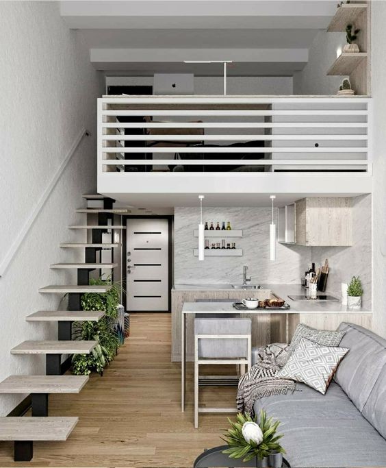 12 idées de décorations pour pièces à double hauteur 7