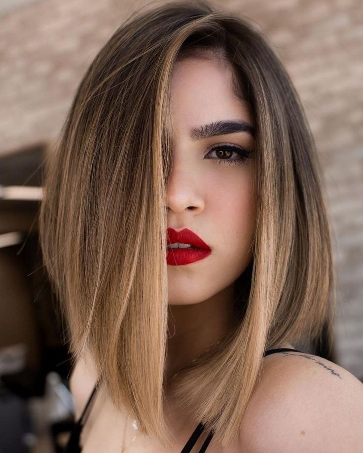 27 Balayages stylées sur cheveux mi-longs 5