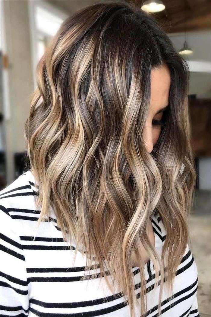 27 Balayages stylées sur cheveux mi-longs 6