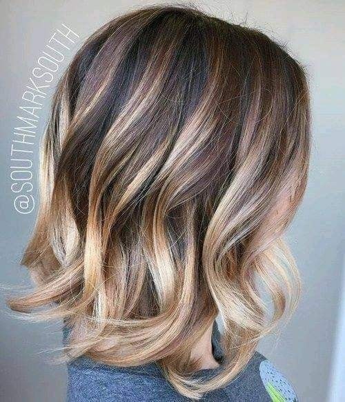 27 Balayages stylées sur cheveux mi-longs 8