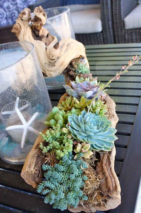 Déco de jardin en bois flotté : 23 idées à adopter 14