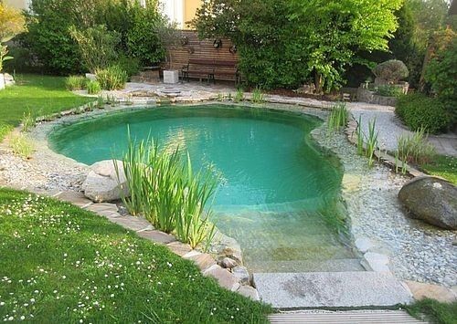 10 modèles de piscines naturelles pour concevoir une plage à la maison 12