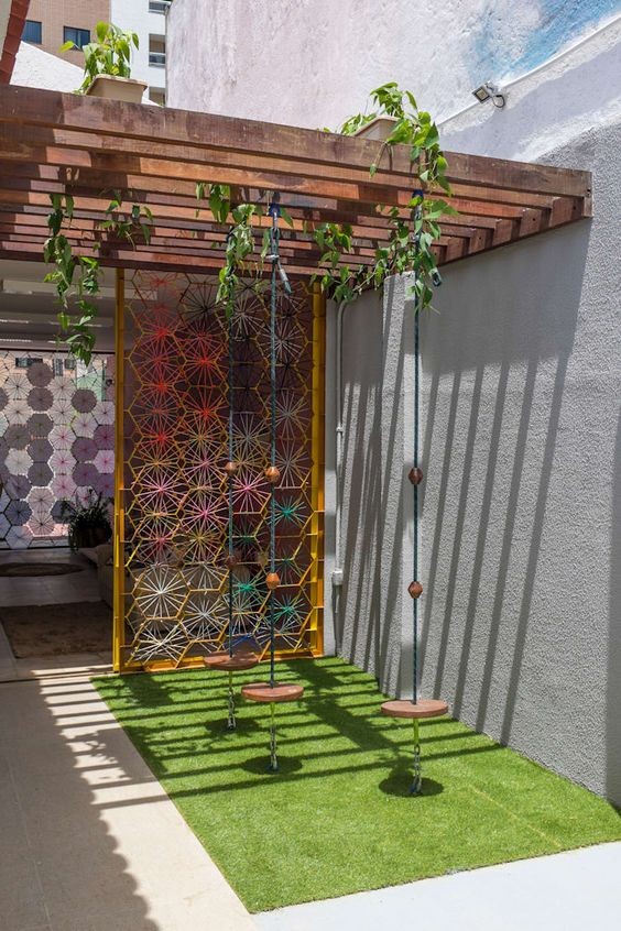 16 Petites pergolas pour un coin de petit jardin 15