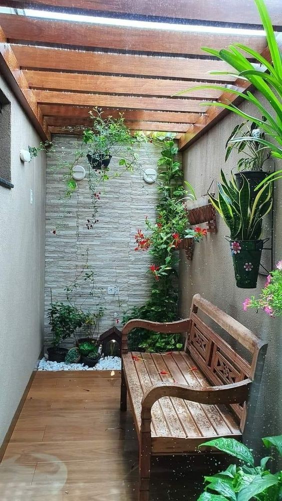 16 Petites pergolas pour un coin de petit jardin 9