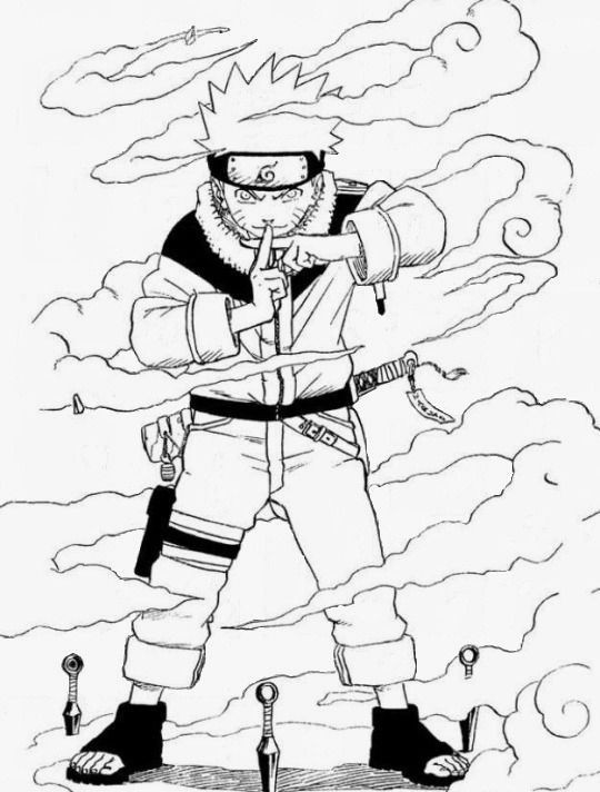 Apprendre le dessin manga Naruto 8