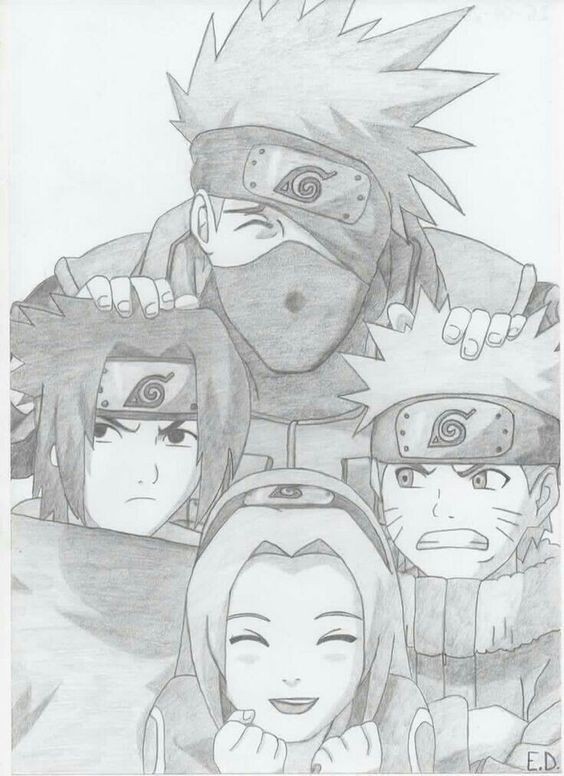 Apprendre le dessin manga Naruto 36