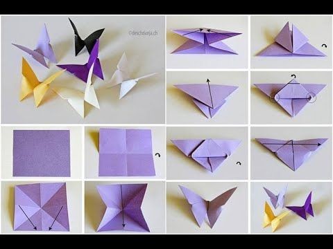 ORIGAMI: Papillon en papier ? 17 idées & tutoriels 9