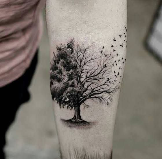 Tatouage arbre généalogique : 42 Idées & Significations 23