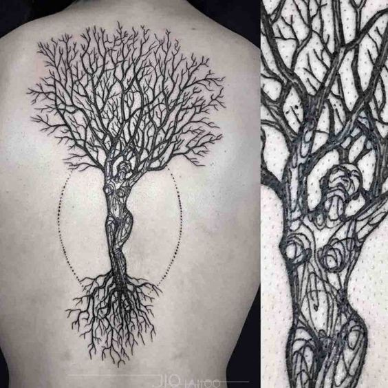 Tatouage arbre généalogique : 42 Idées & Significations 4