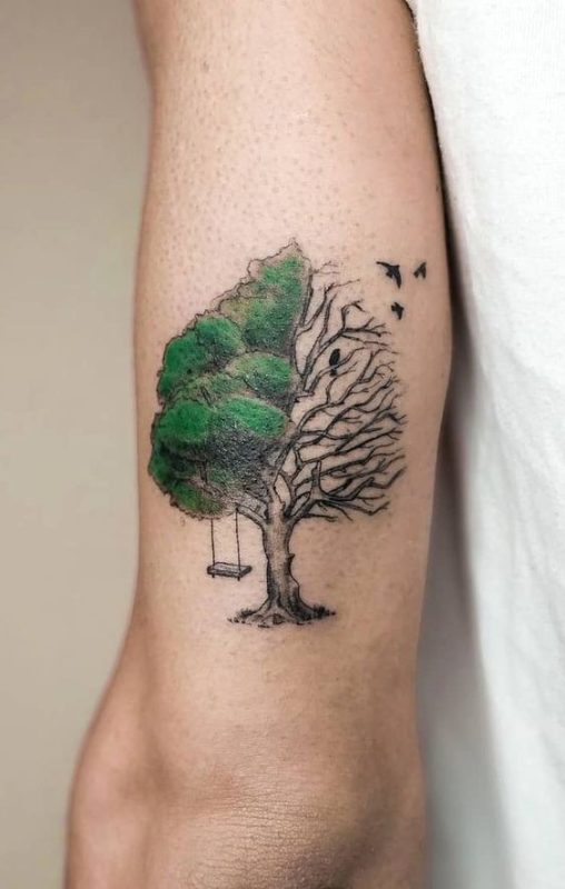 Tatouage arbre généalogique : 42 Idées & Significations 11