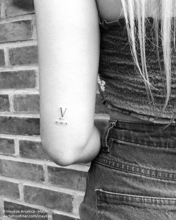 32 Tatouages date de naissance discrets & originaux 20