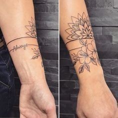 Les 17 meilleurs tatouages de prénoms pour le poignet 2