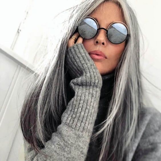 Balayage Cheveux Gris : Les 17 Plus Beaux Modèles ! 5