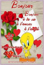 Bon vendredi bisous 42