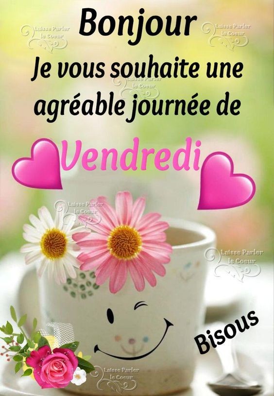 Bon vendredi bisous 89