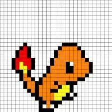 Pixel Art Difficile : 48 idées de Dessins à Colorier 20