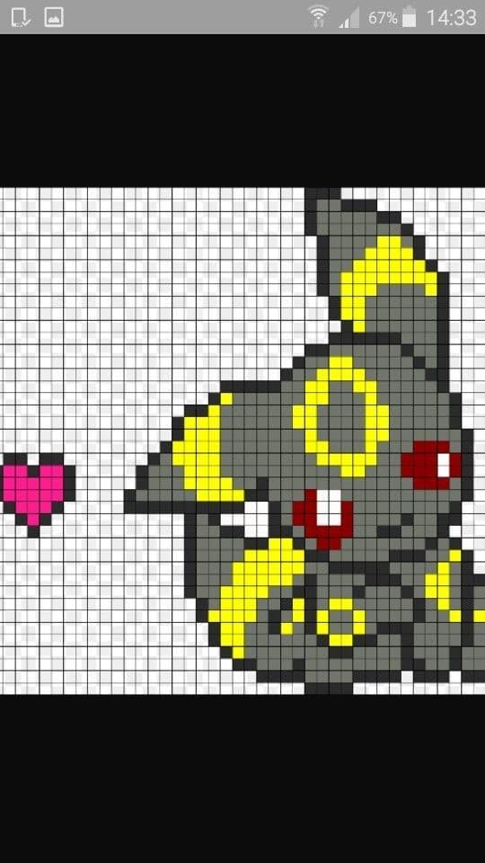 Pixel Art Difficile : 48 idées de Dessins à Colorier 22