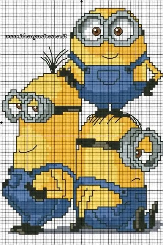 Pixel Art Difficile : 48 idées de Dessins à Colorier 4