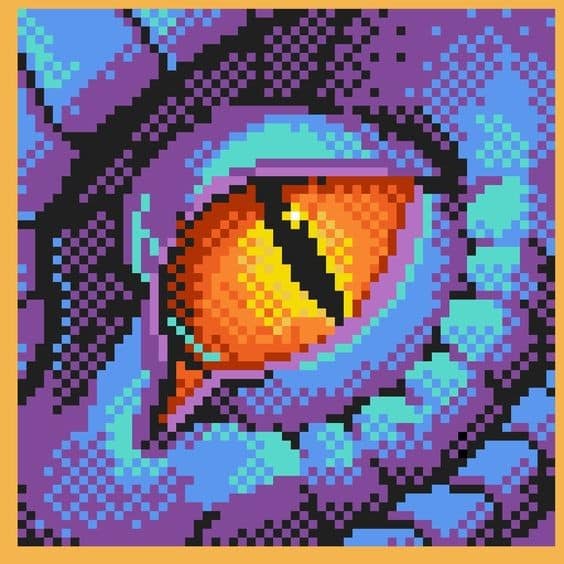 Pixel Art Difficile : 48 idées de Dessins à Colorier 43