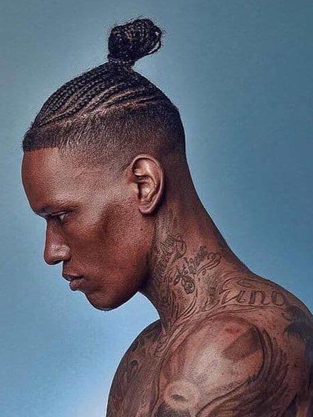 17 top idées de tresses collées pour homme 15