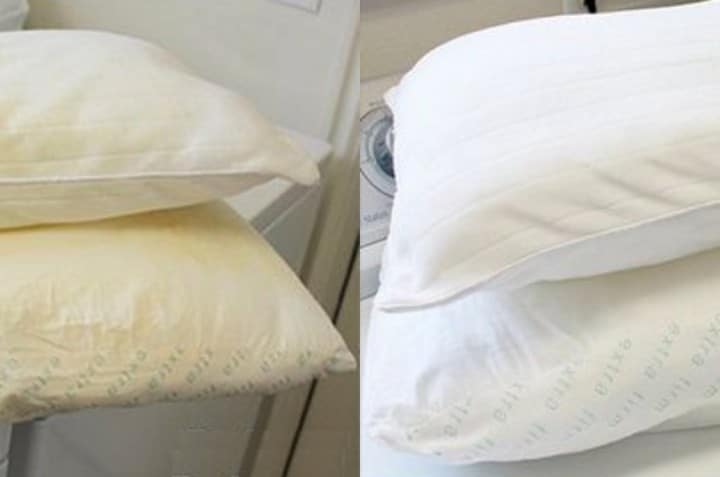 20 Astuces pour nettoyer et blanchir un oreiller 2