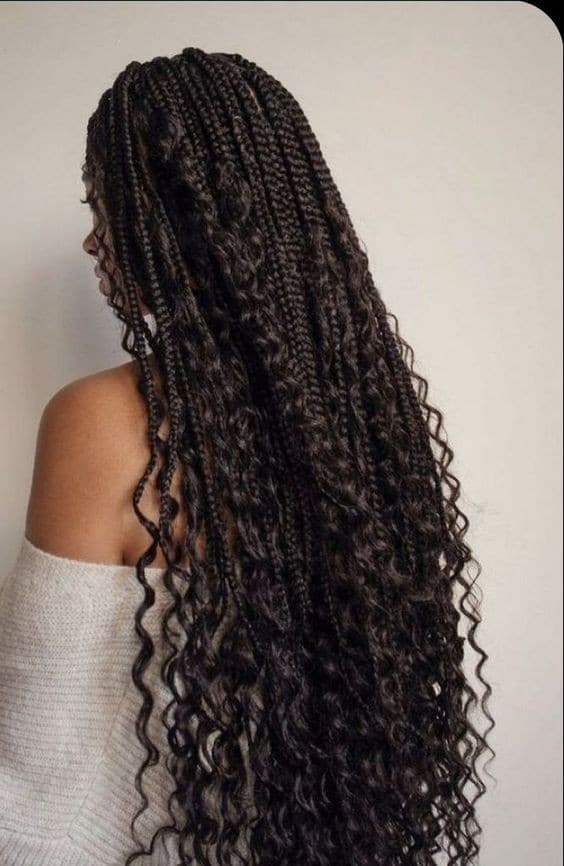 Box Braids : 23 Top idées tendances en 2024 15