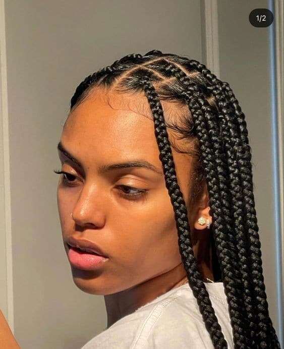 Box Braids : 23 Top idées tendances en 2024 5