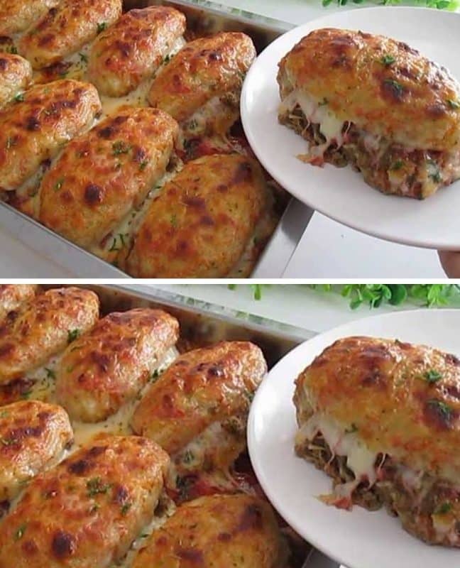 Les Boulettes de Viande aux Pommes de Terre et à la Sauce Tomate 1